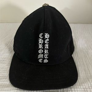 CHROME HEARTS  Vertical Signature Baseball Cap AUTHENTIC